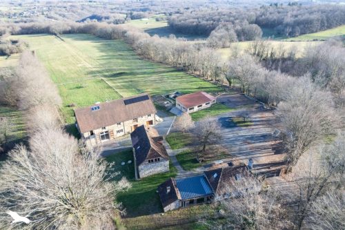 Photographie aérienne - Photographe immobilier en Corrèze